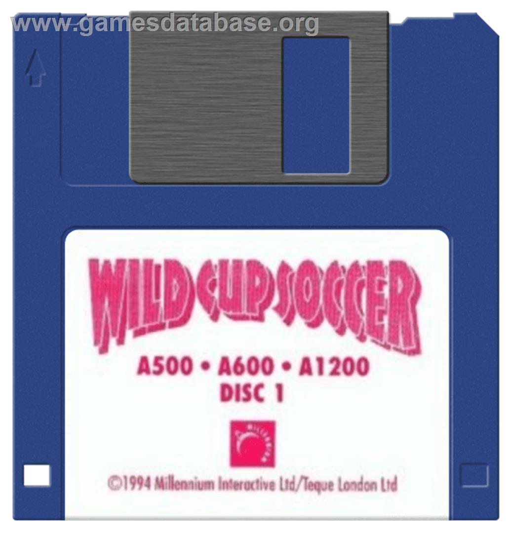 Wild Cup Soccer - Commodore Amiga - Artwork - Disc