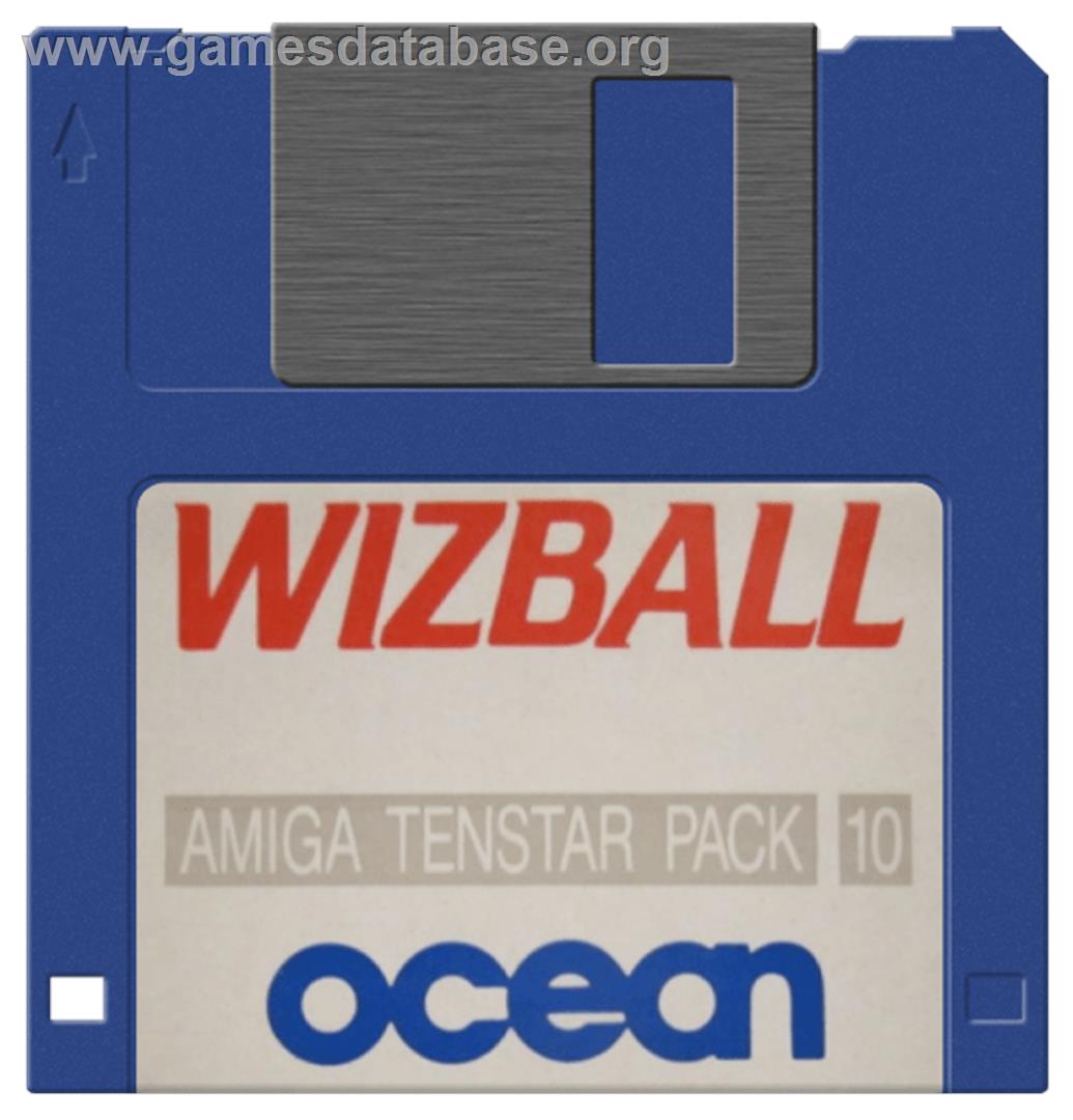 Wizball - Commodore Amiga - Artwork - Disc