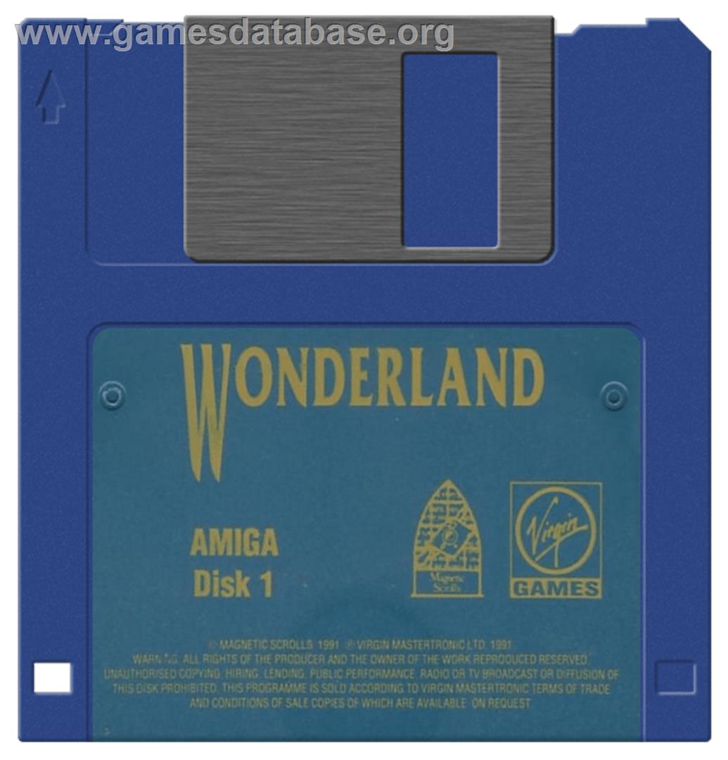 Wonderland - Commodore Amiga - Artwork - Disc