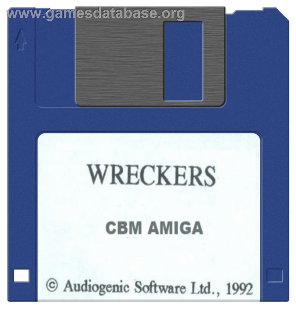 Wreckers - Commodore Amiga - Artwork - Disc