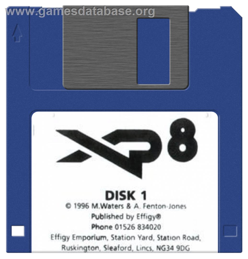 XP8 - Commodore Amiga - Artwork - Disc