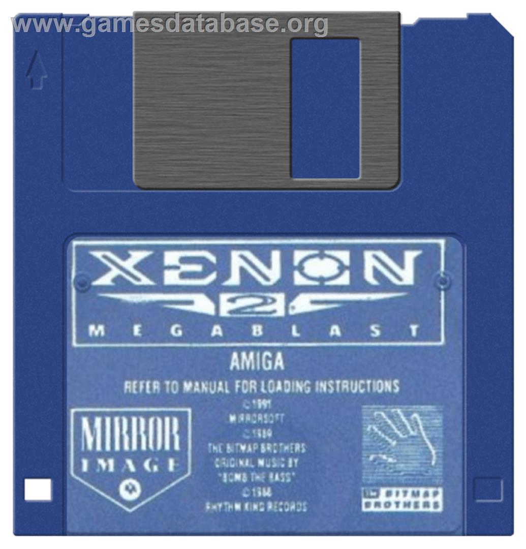 Xenon 2: Megablast - Commodore Amiga - Artwork - Disc
