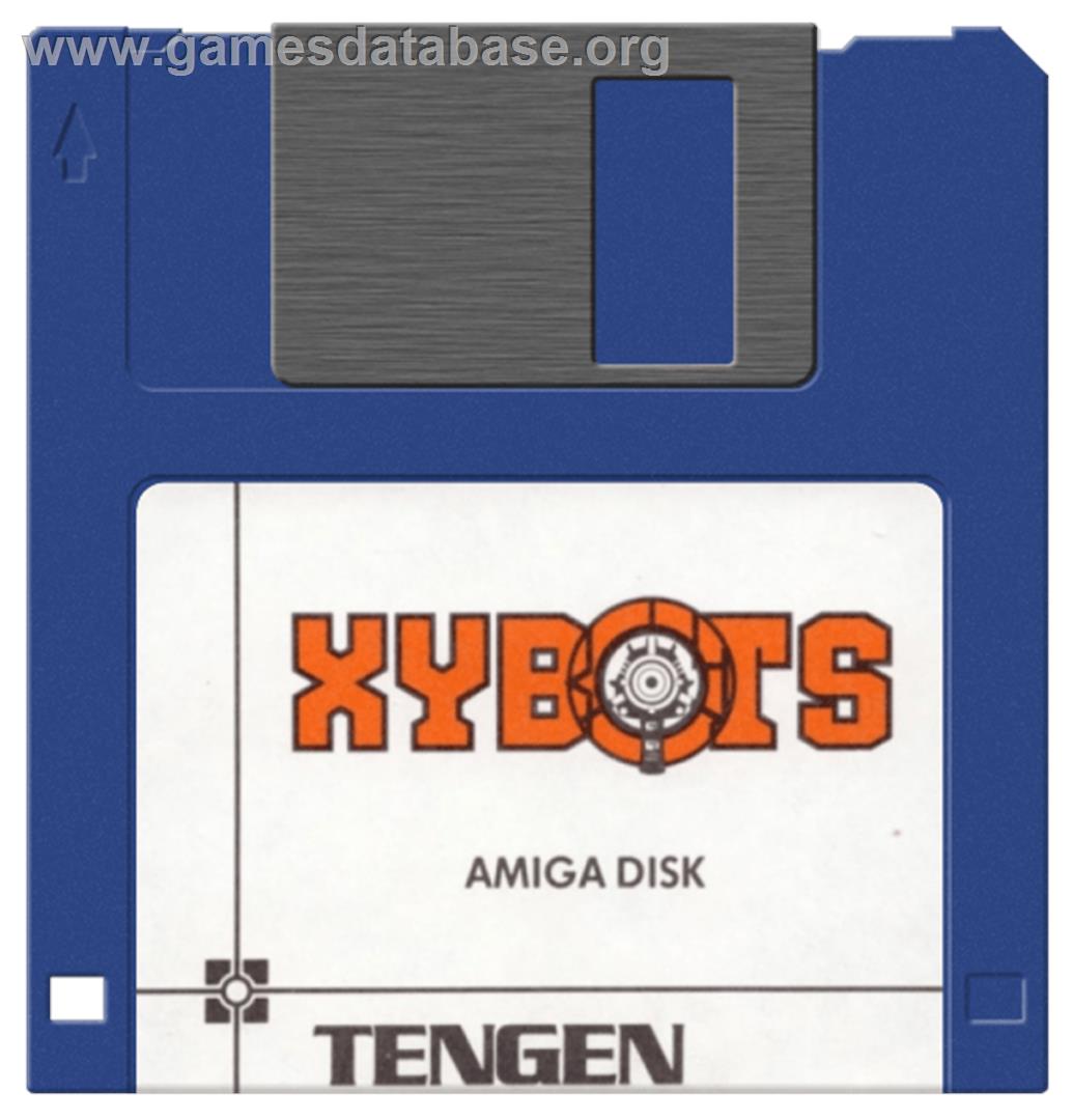 Xybots - Commodore Amiga - Artwork - Disc