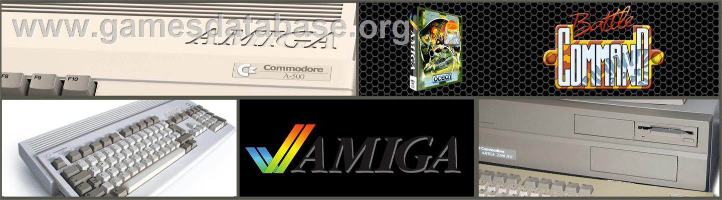 Battle Command - Commodore Amiga - Artwork - Marquee