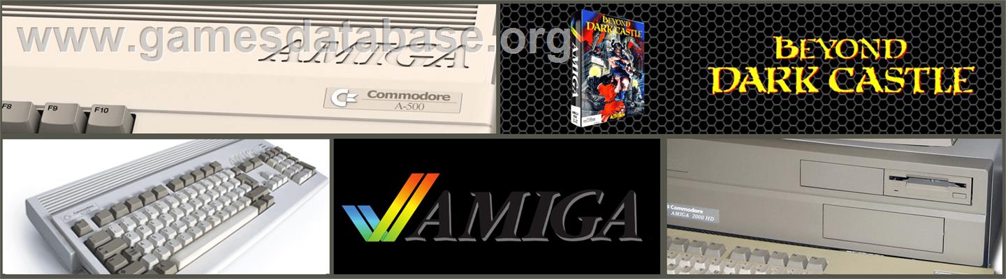 Beyond Dark Castle - Commodore Amiga - Artwork - Marquee