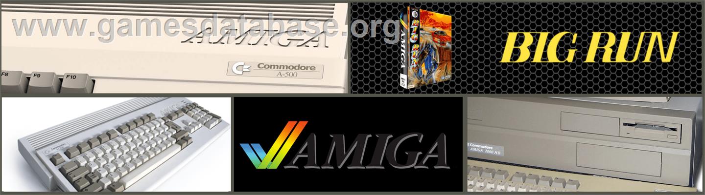 Big Run - Commodore Amiga - Artwork - Marquee