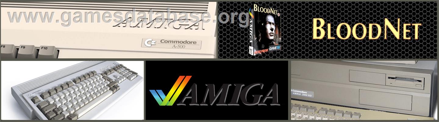 BloodNet - Commodore Amiga - Artwork - Marquee