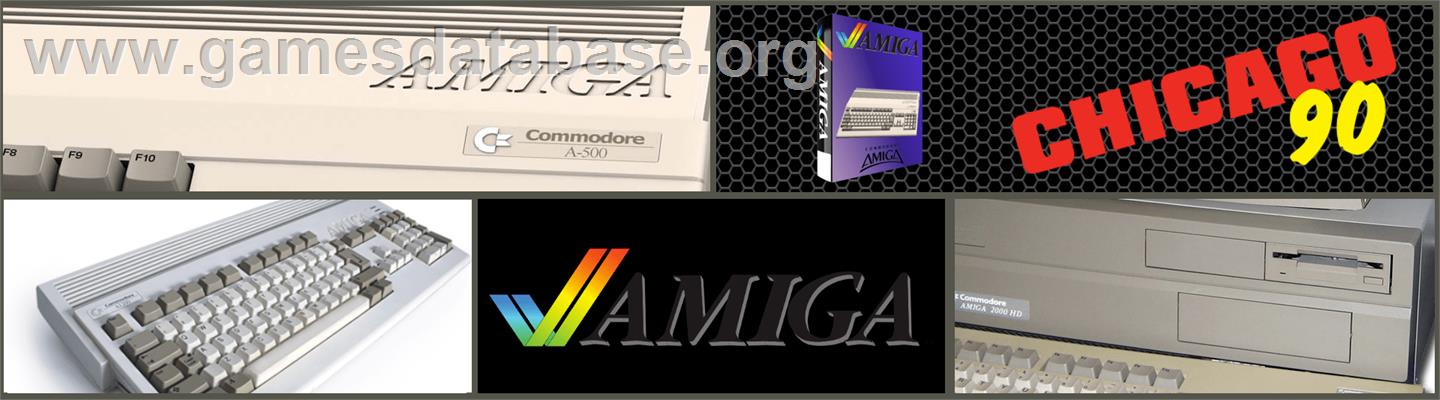 Chicago 90 - Commodore Amiga - Artwork - Marquee