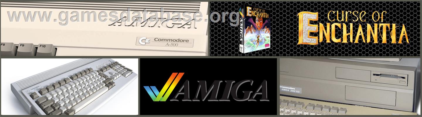 Curse of Enchantia - Commodore Amiga - Artwork - Marquee