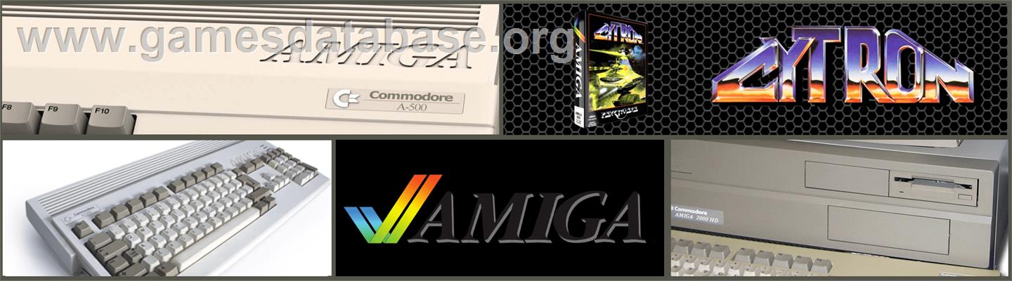 Cytron - Commodore Amiga - Artwork - Marquee