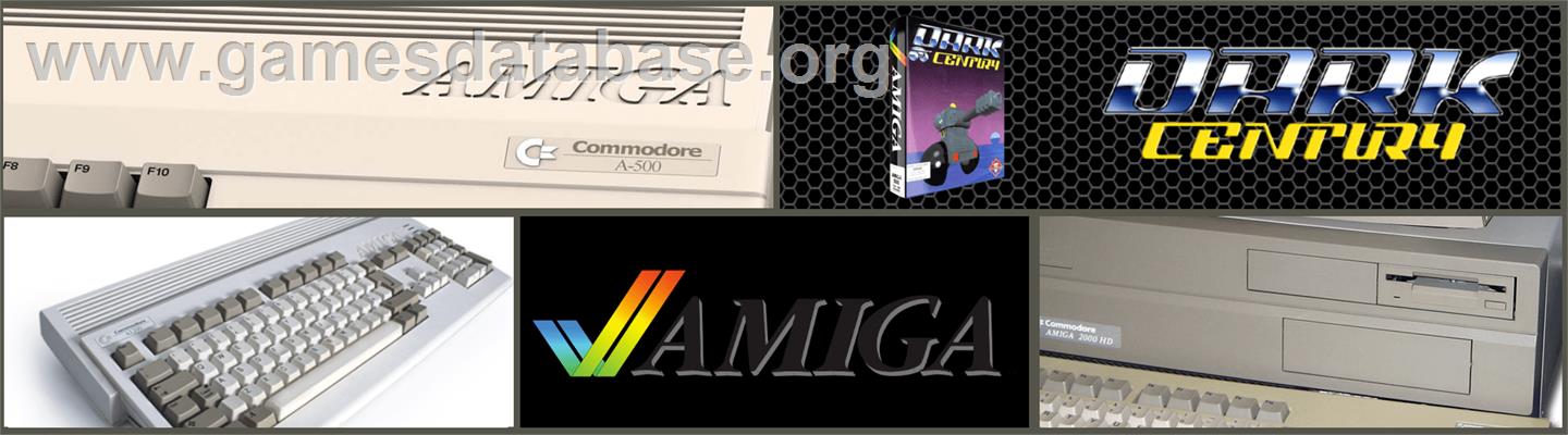 Dark Century - Commodore Amiga - Artwork - Marquee