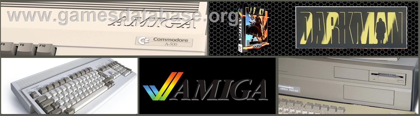 Darkman - Commodore Amiga - Artwork - Marquee