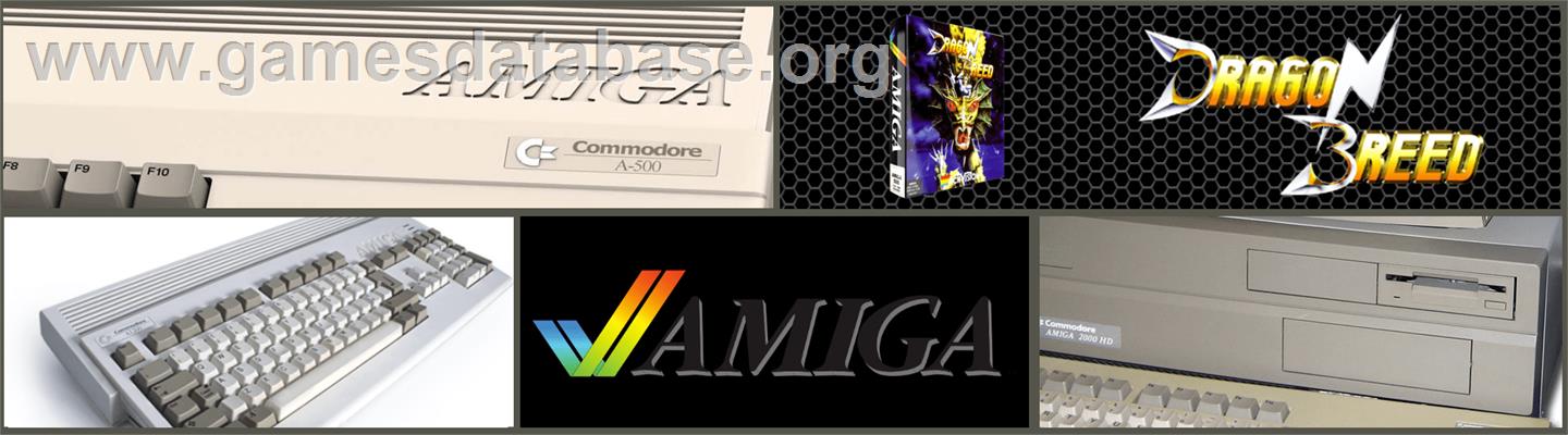 Dragon Breed - Commodore Amiga - Artwork - Marquee
