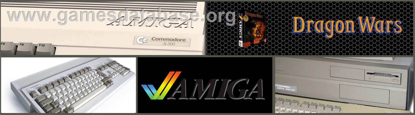 Dragon Wars - Commodore Amiga - Artwork - Marquee