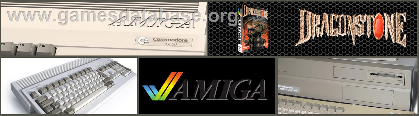 Dragonstone - Commodore Amiga - Artwork - Marquee