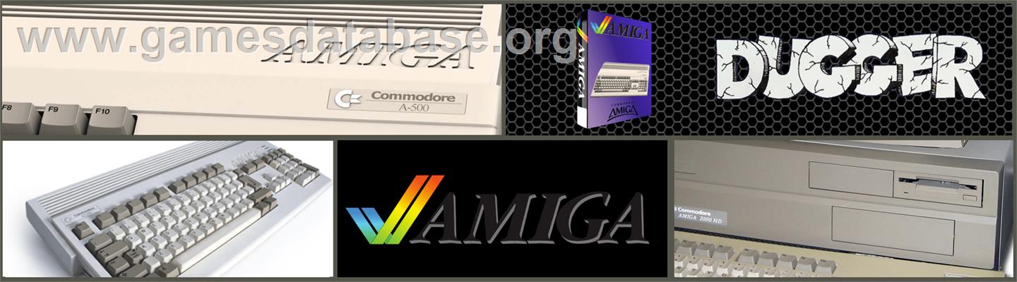 Dugger - Commodore Amiga - Artwork - Marquee