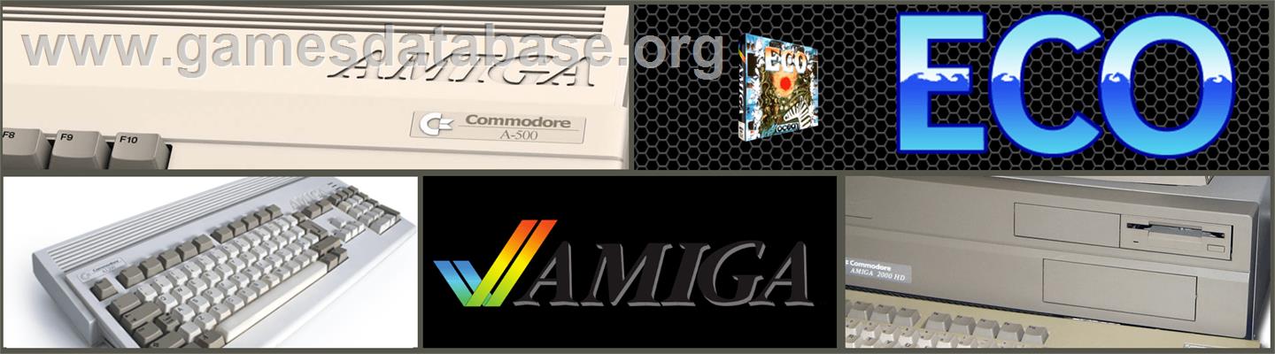 Eco - Commodore Amiga - Artwork - Marquee