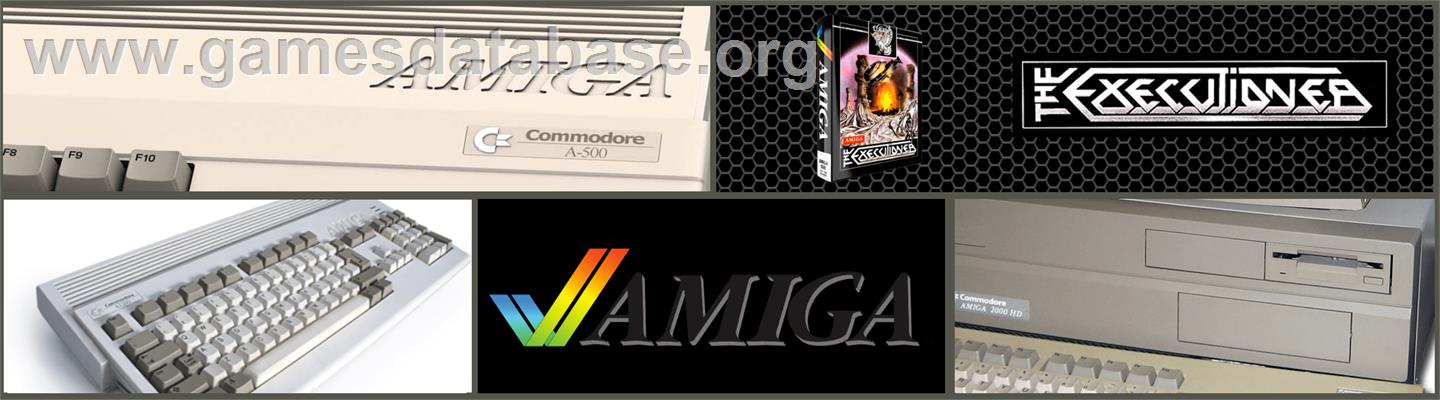 Executioner - Commodore Amiga - Artwork - Marquee