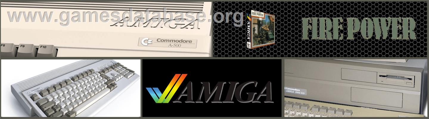 Fire Power - Commodore Amiga - Artwork - Marquee