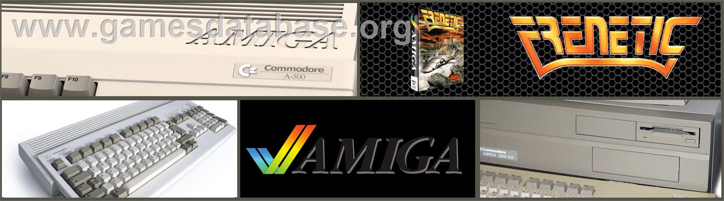Frenetic - Commodore Amiga - Artwork - Marquee