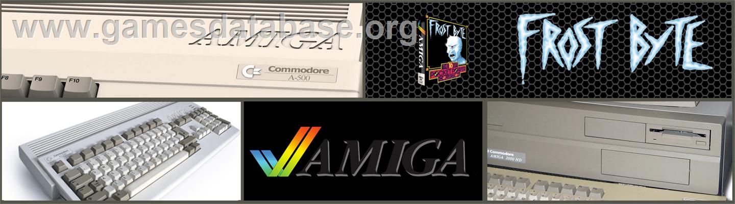 Frost Byte - Commodore Amiga - Artwork - Marquee