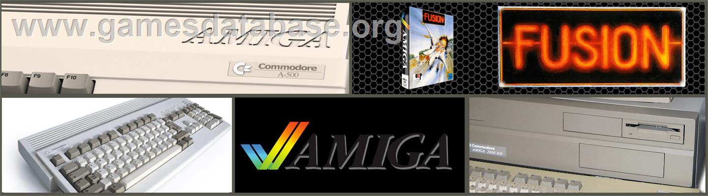 Fusion - Commodore Amiga - Artwork - Marquee