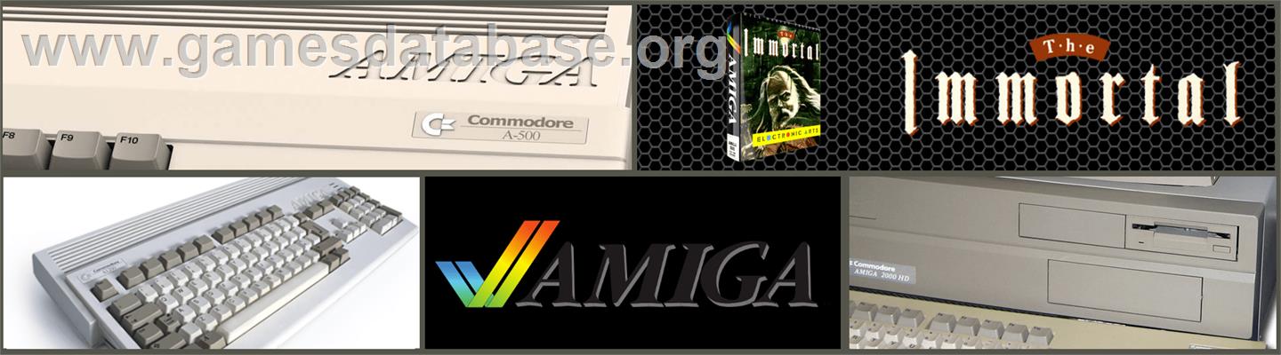 Immortal - Commodore Amiga - Artwork - Marquee