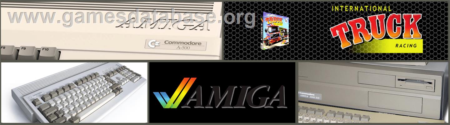 International Truck Racing - Commodore Amiga - Artwork - Marquee