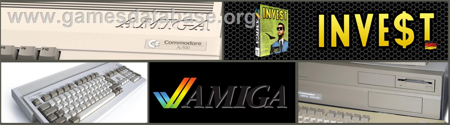 Invest - Commodore Amiga - Artwork - Marquee