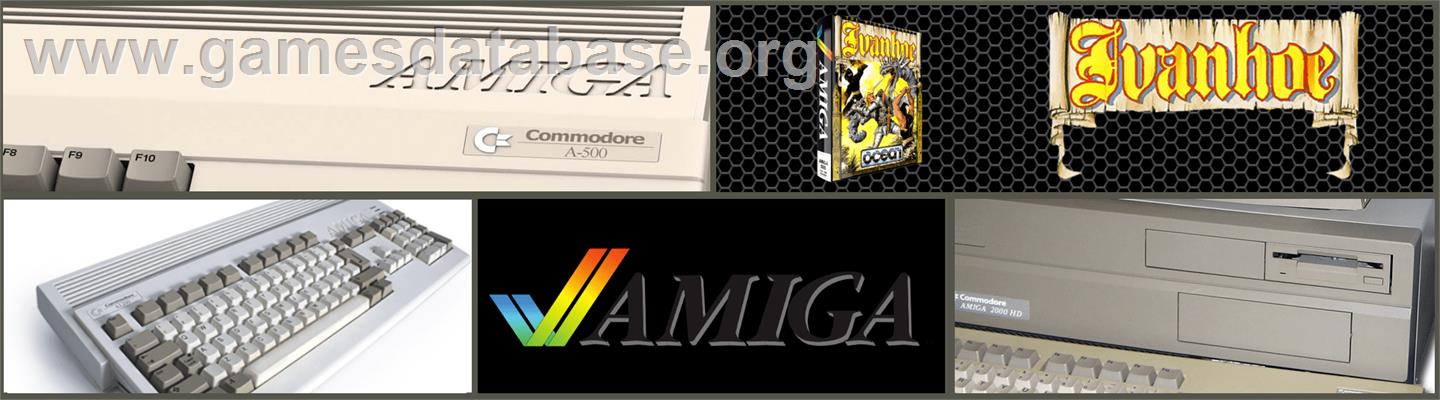 Ivanhoe - Commodore Amiga - Artwork - Marquee