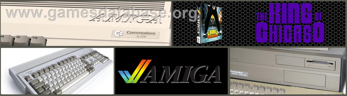 King of Chicago - Commodore Amiga - Artwork - Marquee
