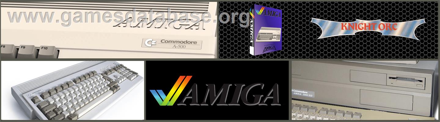 Knight Orc - Commodore Amiga - Artwork - Marquee