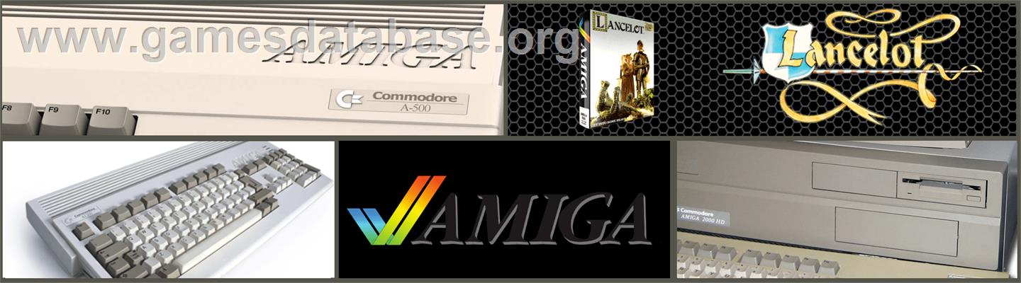 Lancelot - Commodore Amiga - Artwork - Marquee