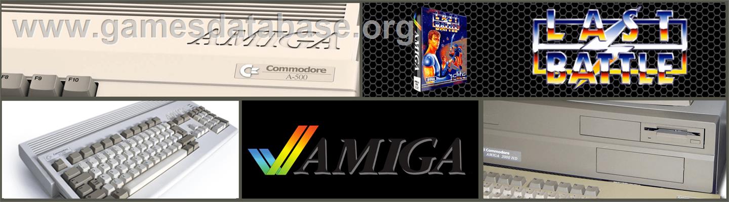 Last Battle - Commodore Amiga - Artwork - Marquee