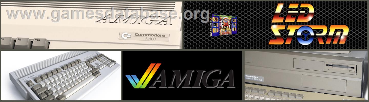 Led Storm - Commodore Amiga - Artwork - Marquee