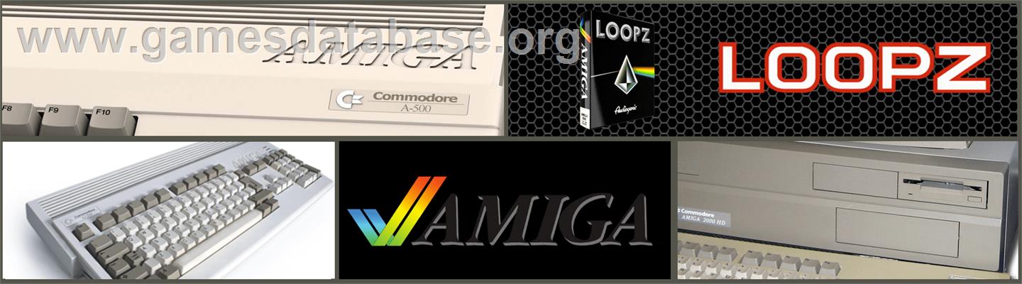 Loopz - Commodore Amiga - Artwork - Marquee