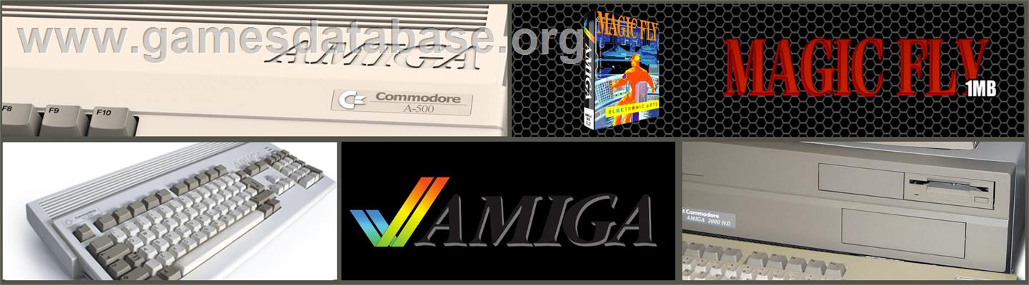 Magic Fly - Commodore Amiga - Artwork - Marquee