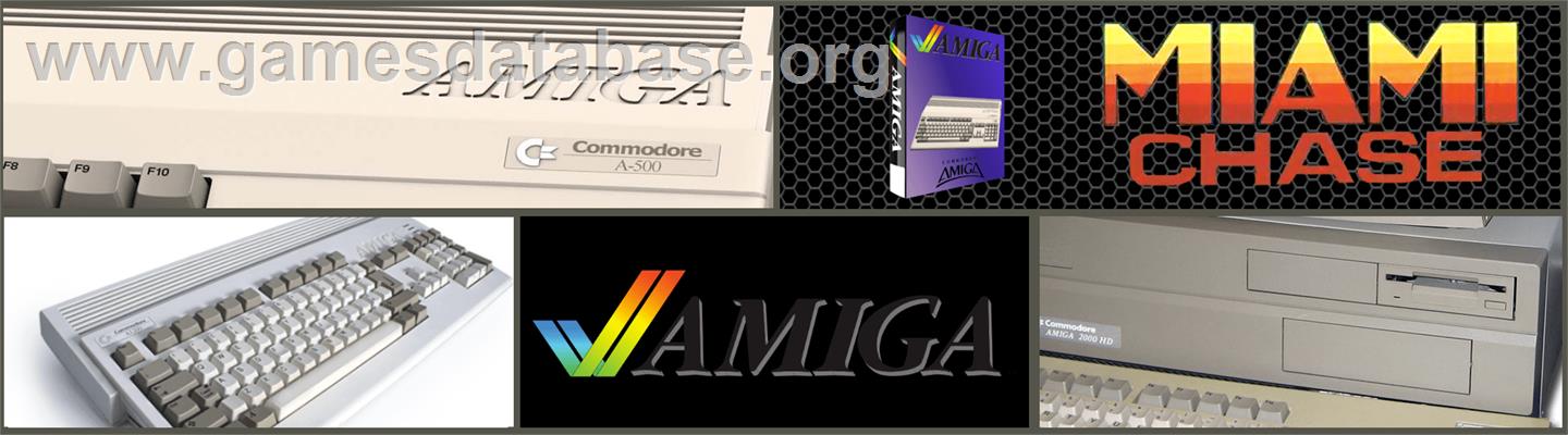 Miami Chase - Commodore Amiga - Artwork - Marquee