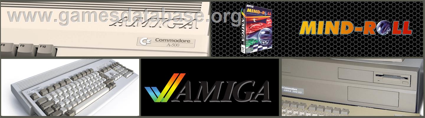 Mind Roll - Commodore Amiga - Artwork - Marquee