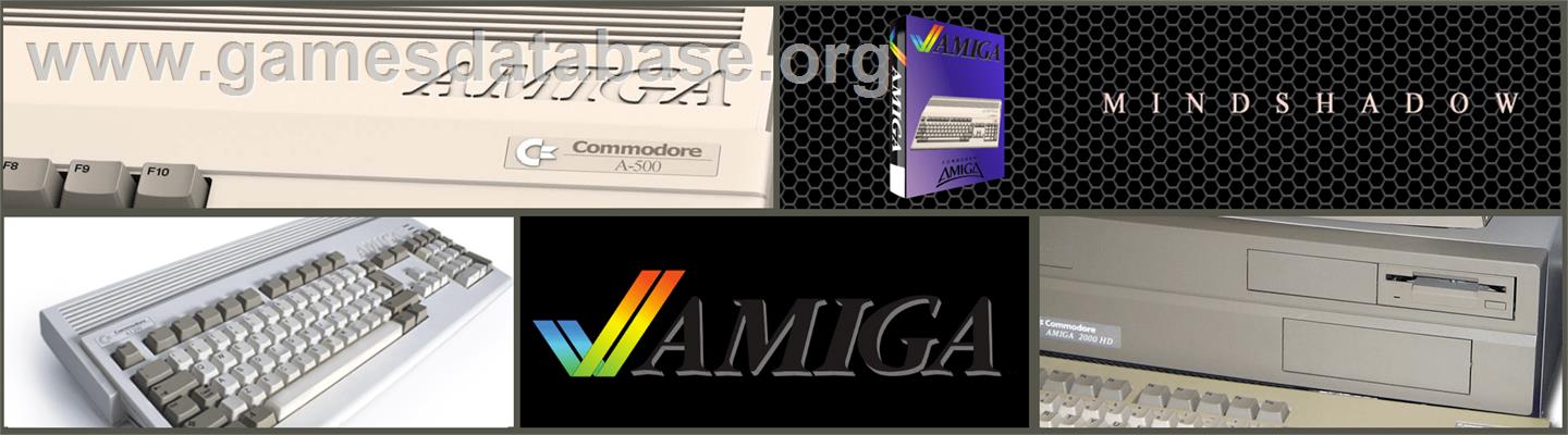 Mindshadow - Commodore Amiga - Artwork - Marquee