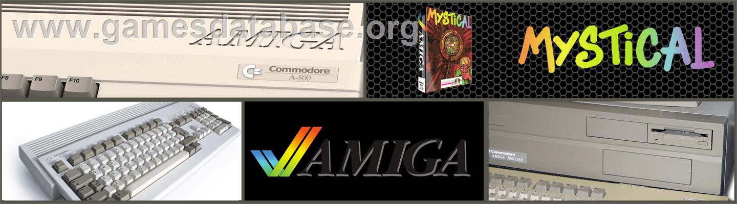 Mystical - Commodore Amiga - Artwork - Marquee