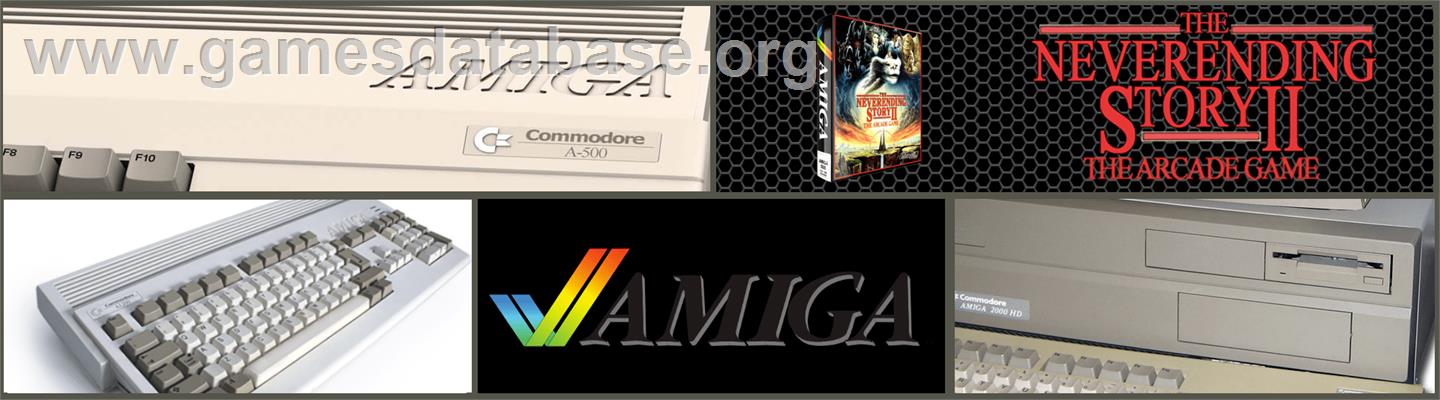 Neverending Story 2 - Commodore Amiga - Artwork - Marquee