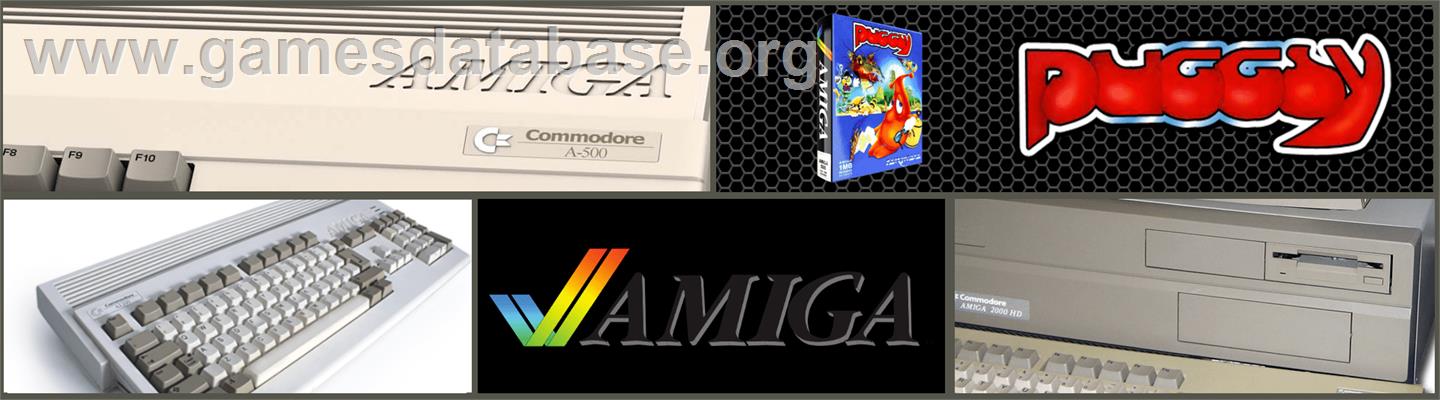 Puggsy - Commodore Amiga - Artwork - Marquee