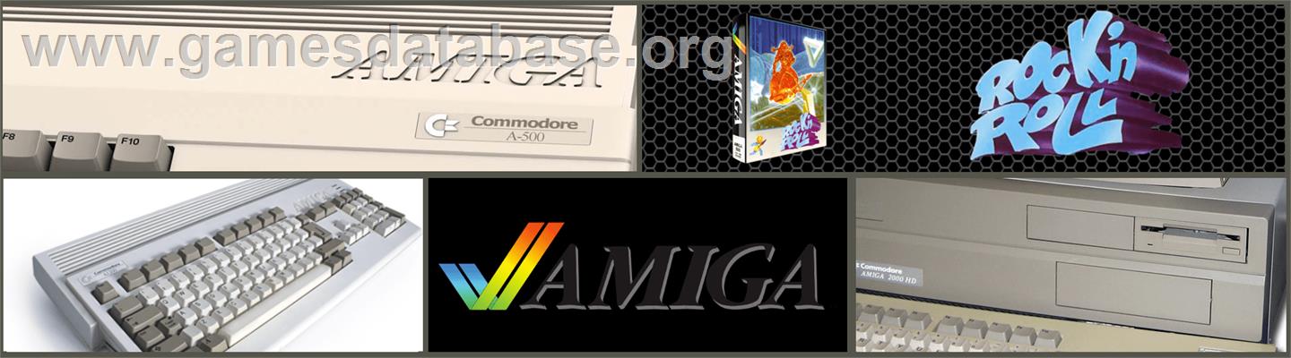 Rock 'n Roll - Commodore Amiga - Artwork - Marquee