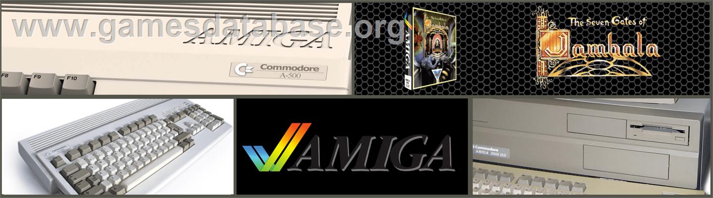 Seven Gates of Jambala - Commodore Amiga - Artwork - Marquee