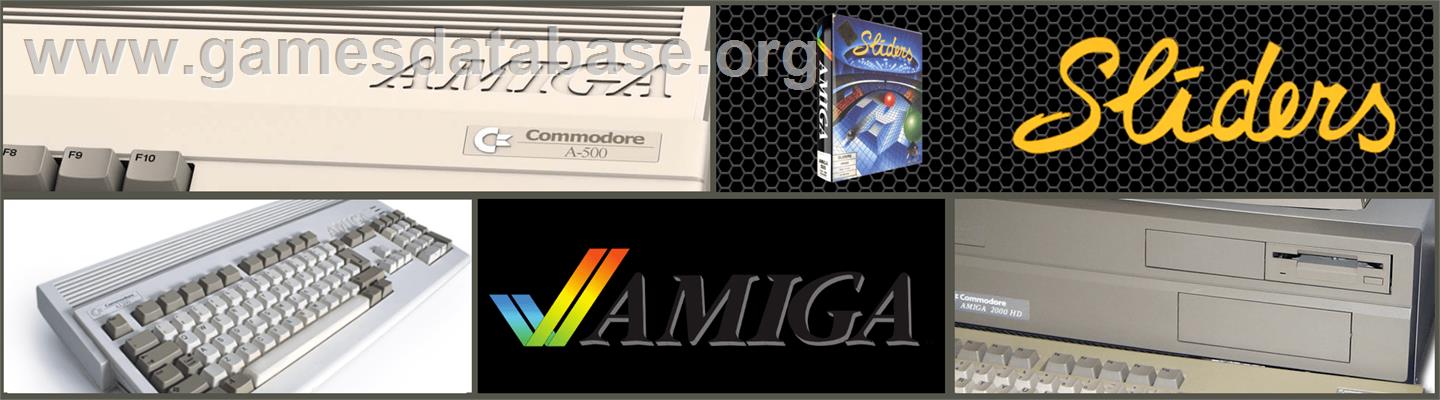 Sliders - Commodore Amiga - Artwork - Marquee