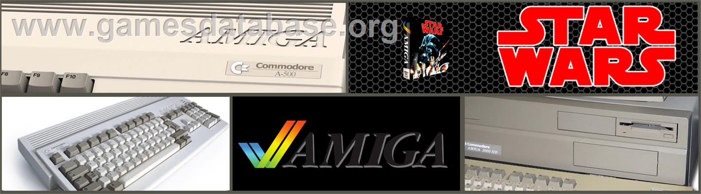 Star Wars - Commodore Amiga - Artwork - Marquee