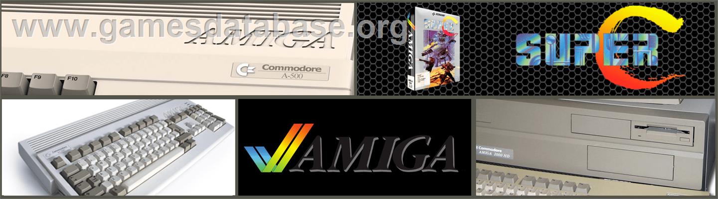 Super C - Commodore Amiga - Artwork - Marquee