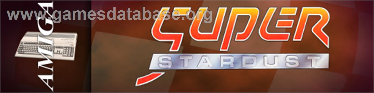 Super Stardust - Commodore Amiga - Artwork - Marquee