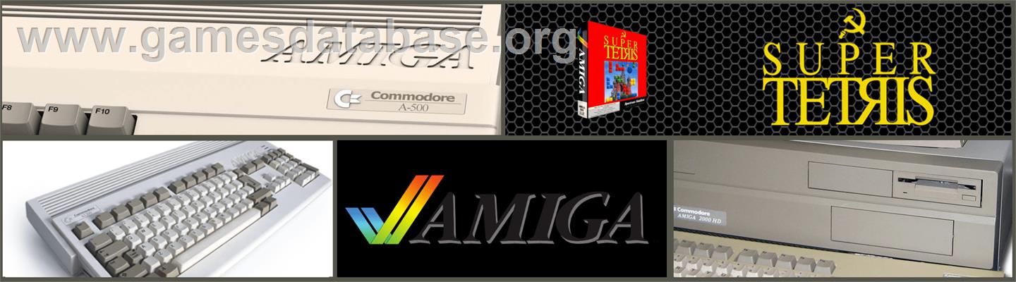 Super Tetris - Commodore Amiga - Artwork - Marquee